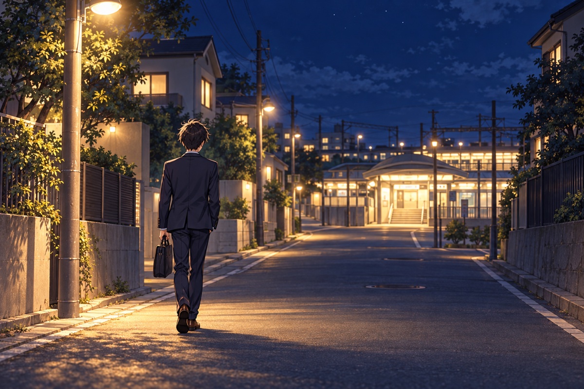 駅までの、空っぽの帰り道
